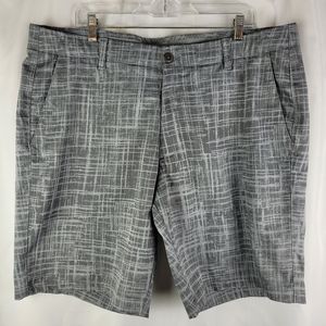 Under Armour UA Match Play Gray Flat Comfort Performance Golf Men Shorts Size 42
